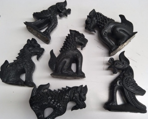 铝合金金属仙人走兽
