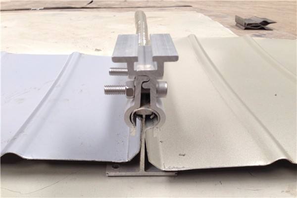 直立锁边高立边铝镁锰金属屋面系统铝合金夹具